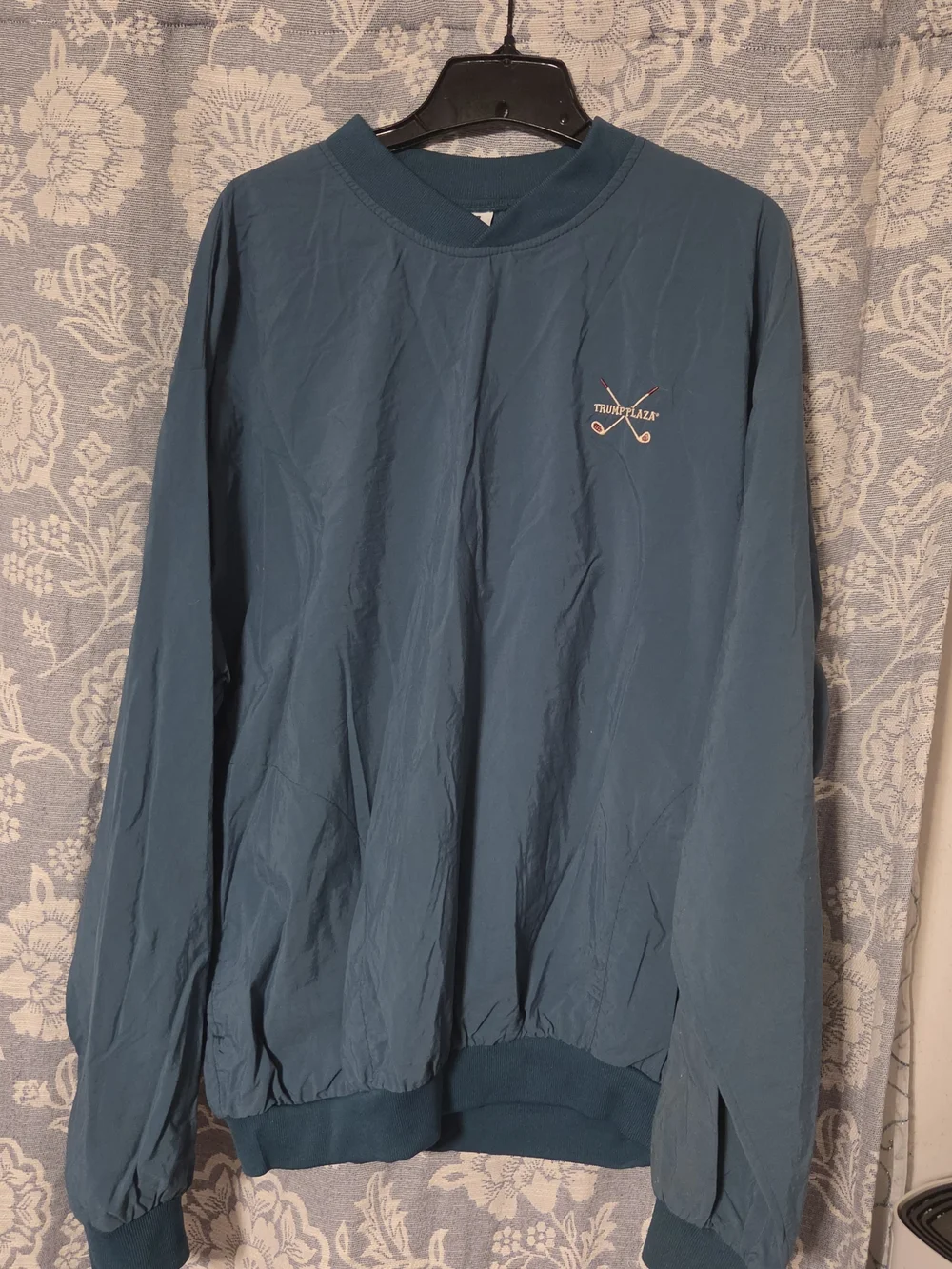 Trump Plaza Windbreaker Pull Over Jacket